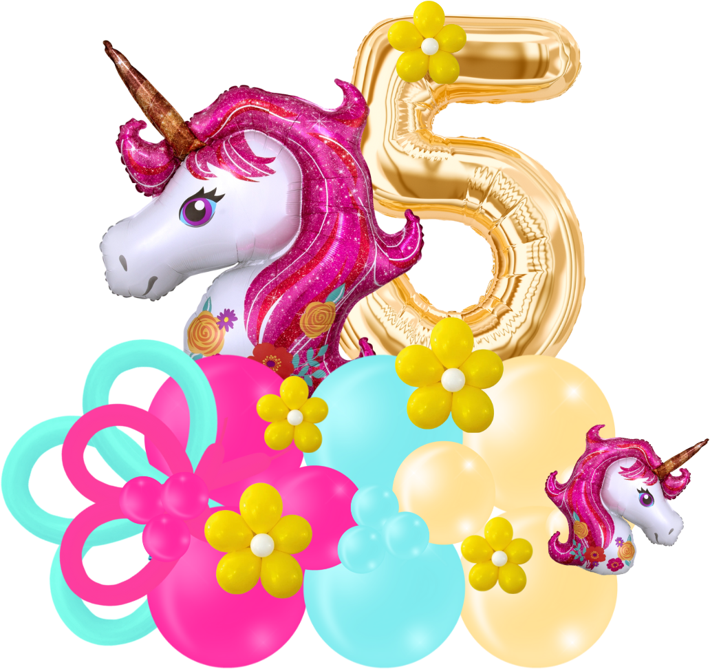 Giant Single Number Balloonagram